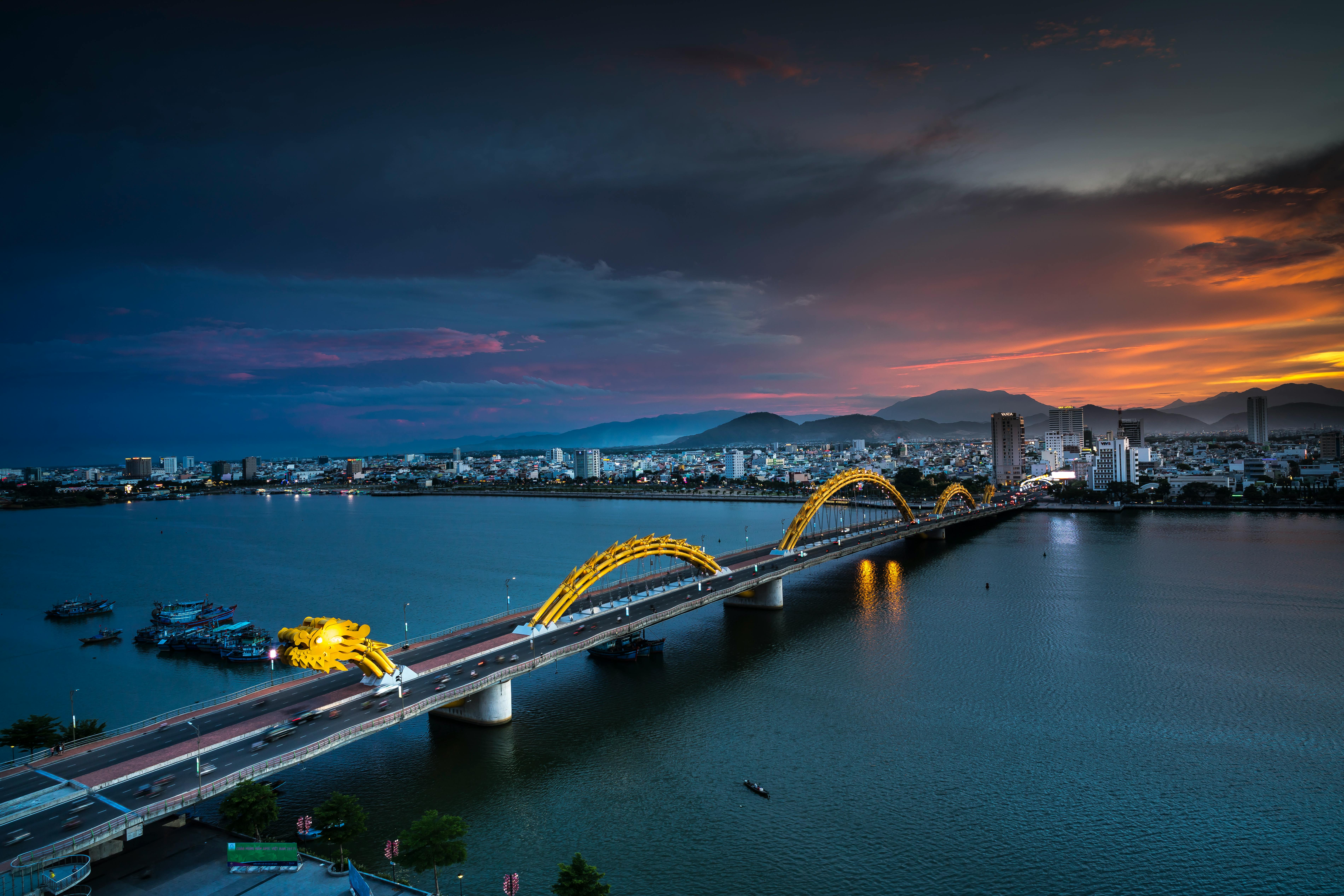 The most famous bridge in Da Nang