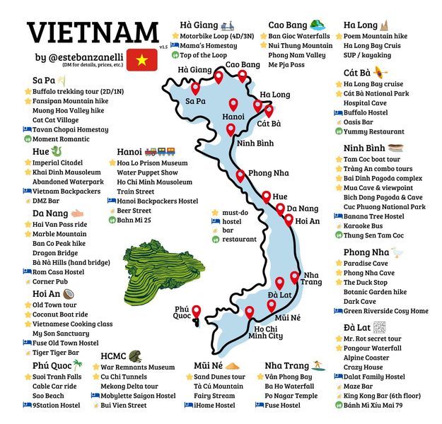Vietnam Map
