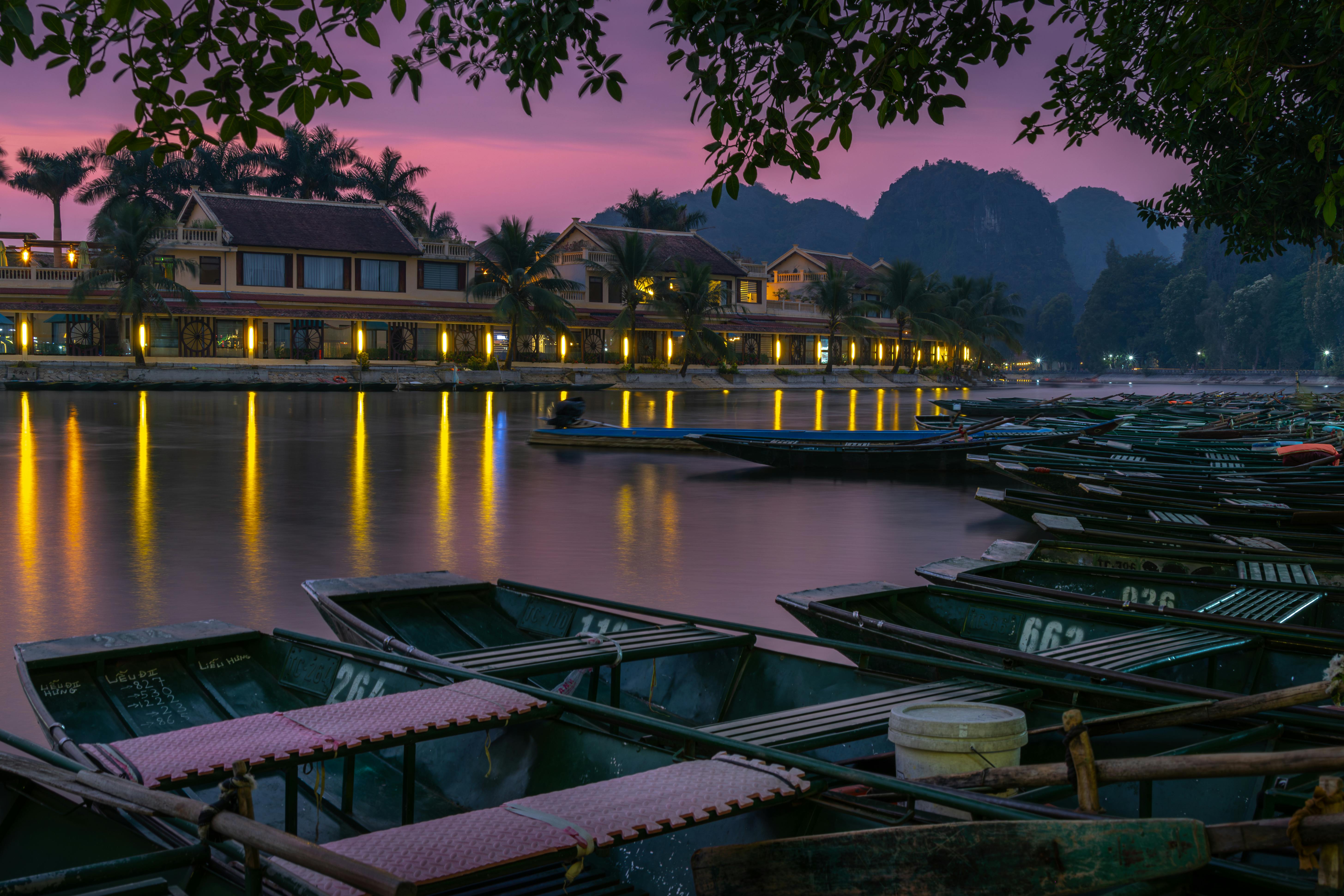River view in Ninh Binh
